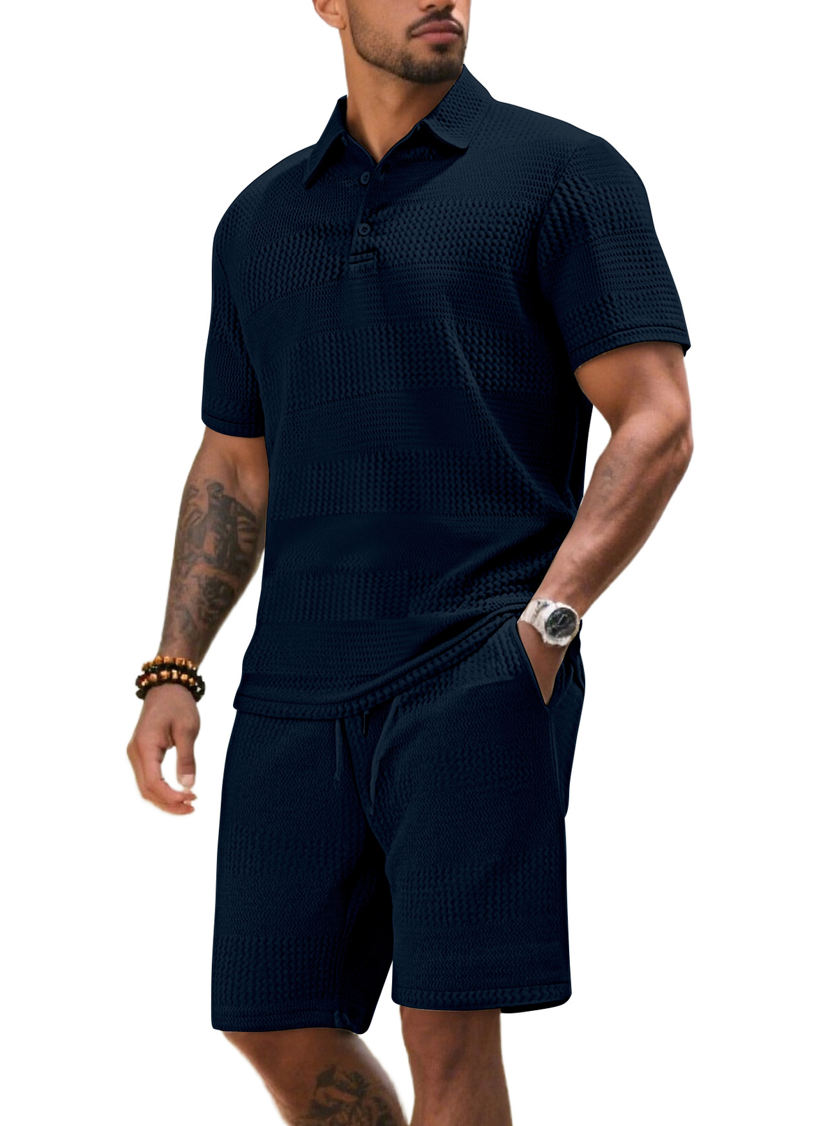 Waffle Polo Set